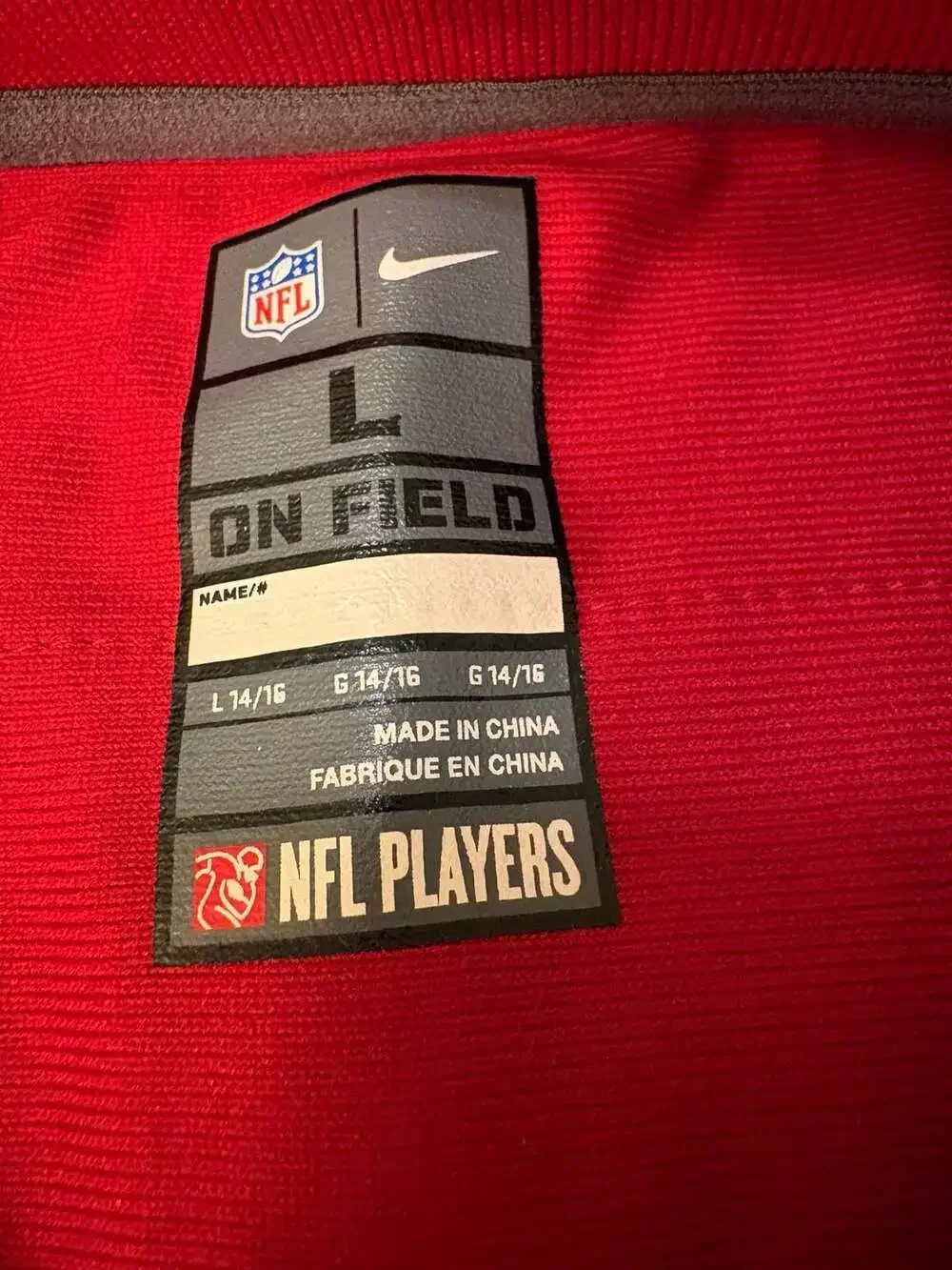 Nike SF 49ers Jimmy Garoppolo #10 Game Jersey womens Size Large